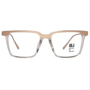 ill.i by will.i.am WA520V04 Gold Clear Glasses